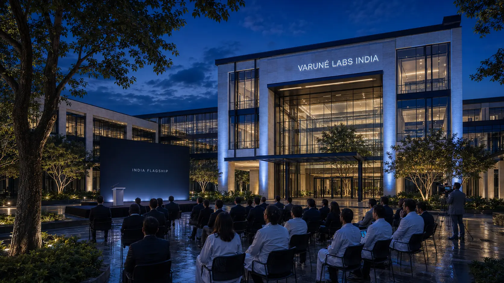 Earlier illustrative Hyderabad campus launch and convening concept